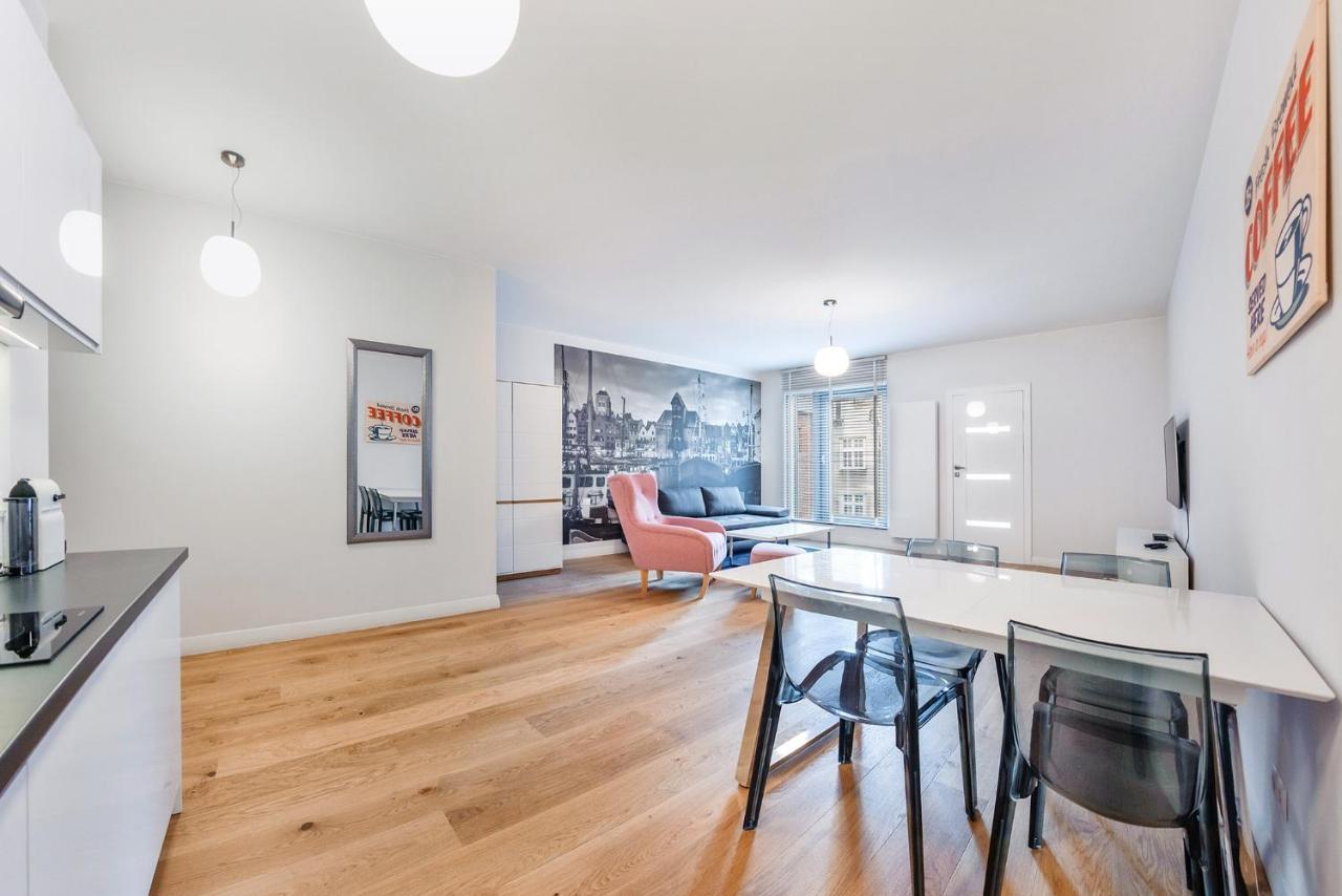Viu Apartament Z Tarasem W Sercu Gdanska Esterno foto