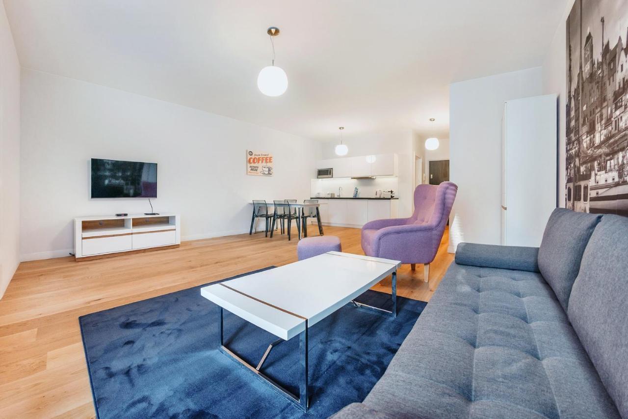 Viu Apartament Z Tarasem W Sercu Gdanska Esterno foto