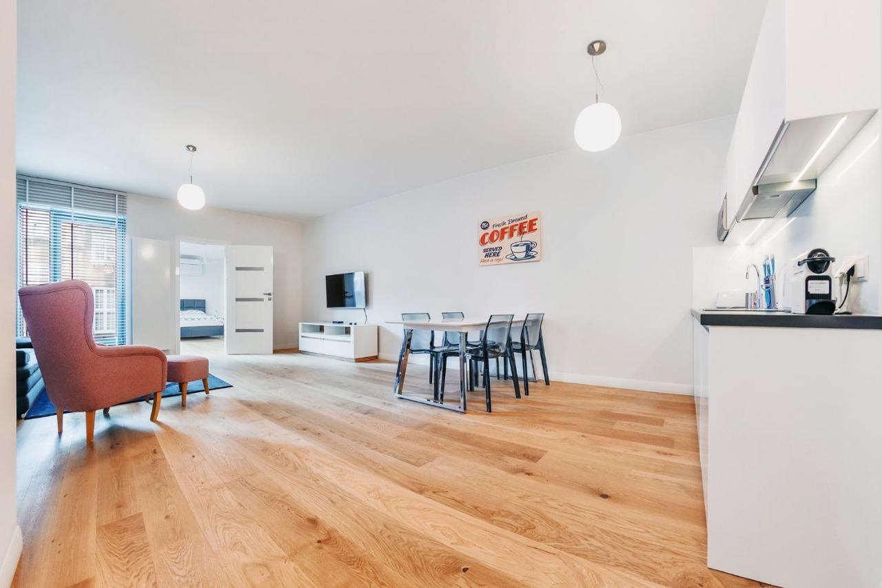 Viu Apartament Z Tarasem W Sercu Gdanska Esterno foto
